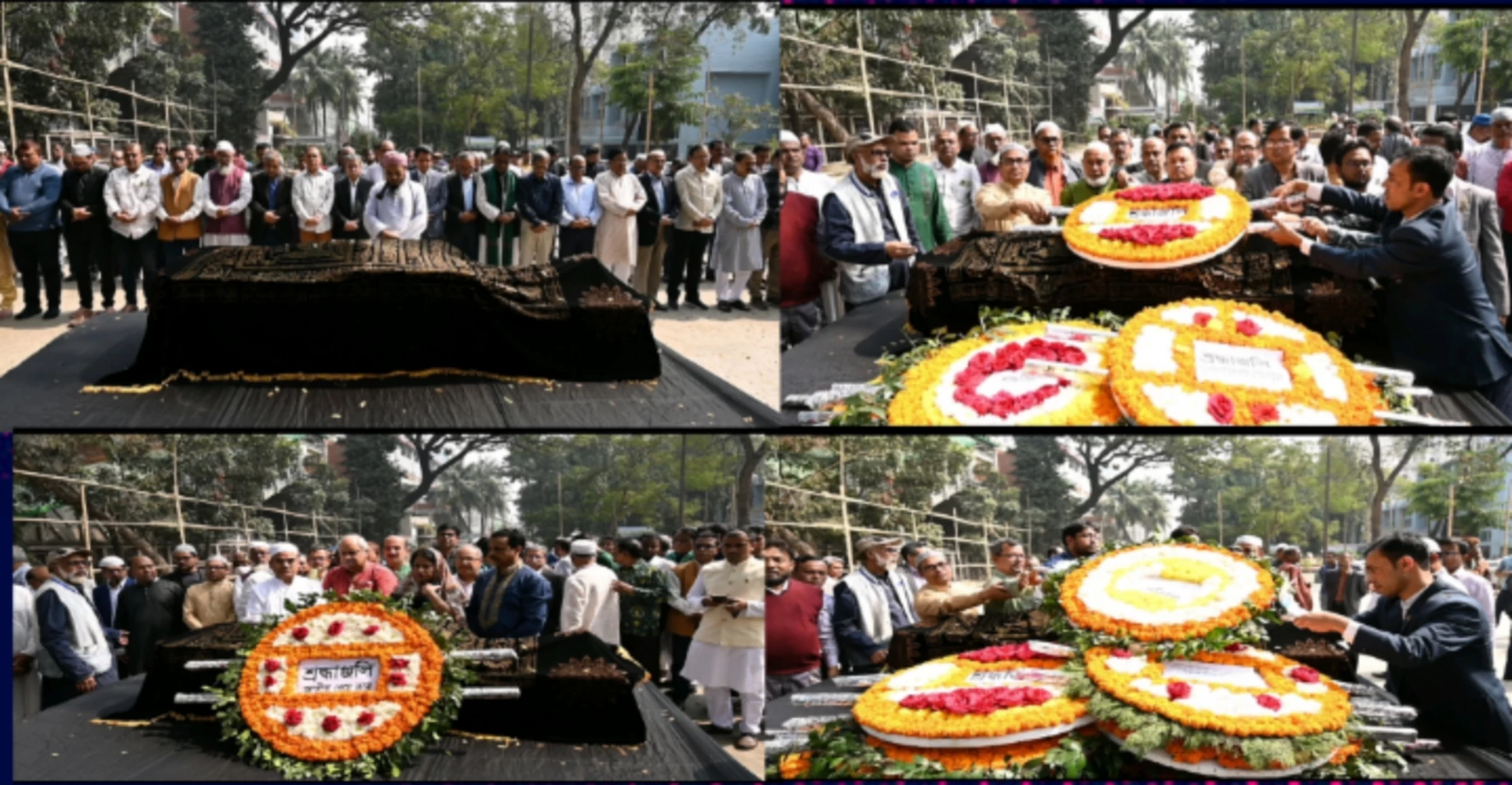 প্রেস ক্লাবে সাংবাদিক লায়েকুজ্জামানের নামাজে জানাজা অনুষ্ঠিত