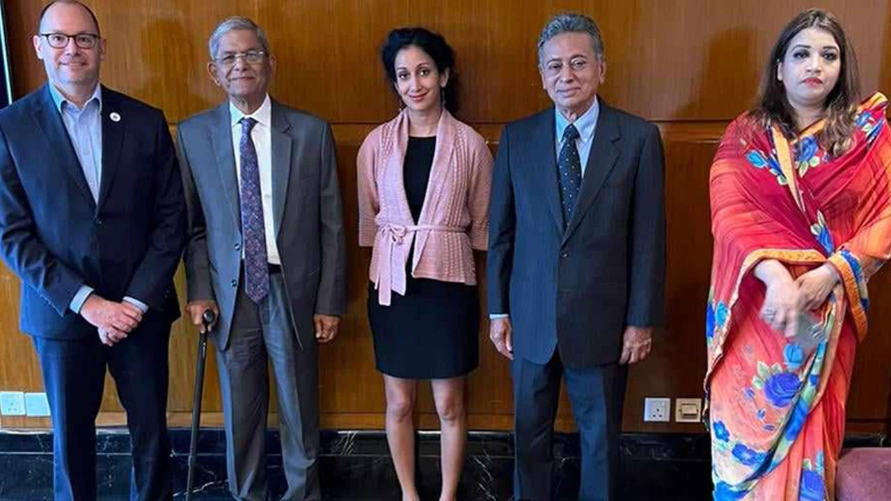 মার্কিন প্রতিনিধি দলের সঙ্গে বিএনপির সাক্ষাৎ