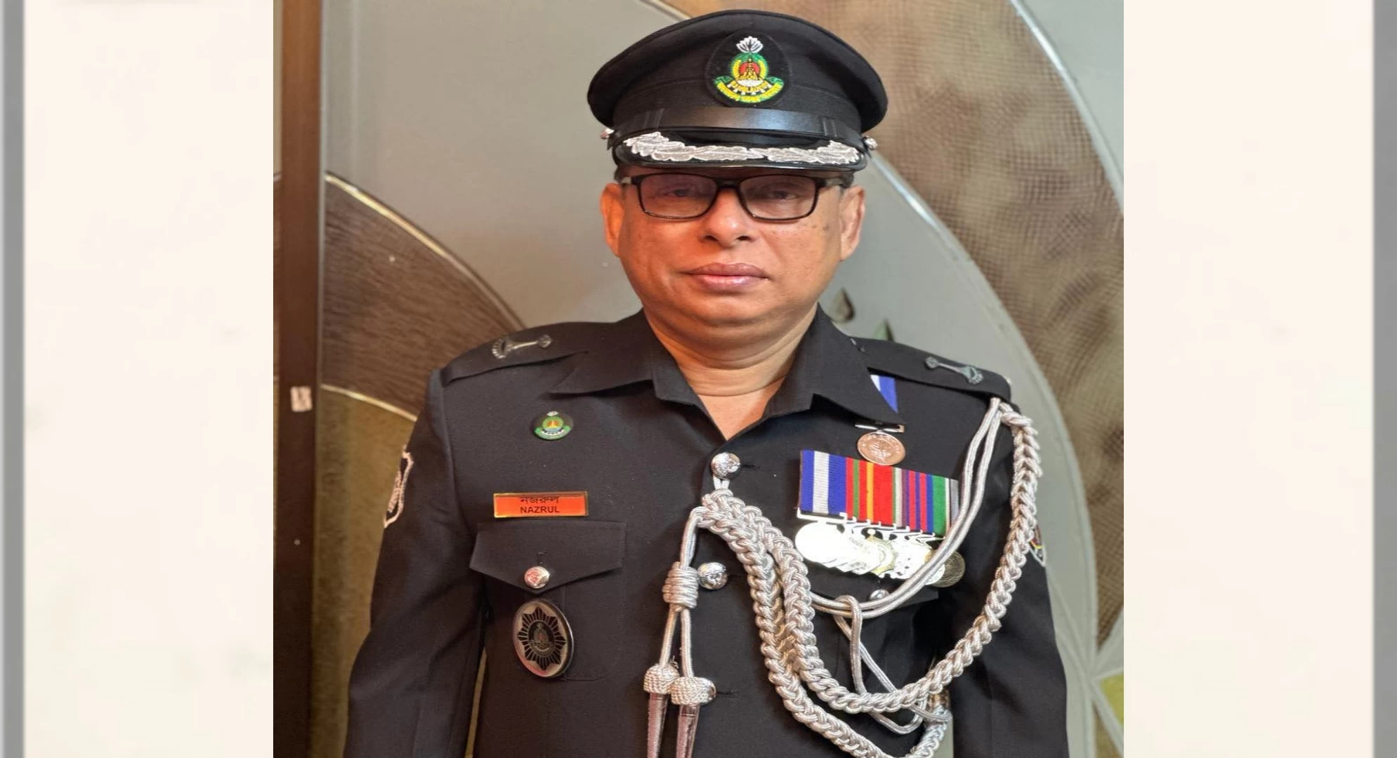আবারো রাষ্ট্রপতির পদক পেলেন এ্যাডিশনাল এসপি নজরুল