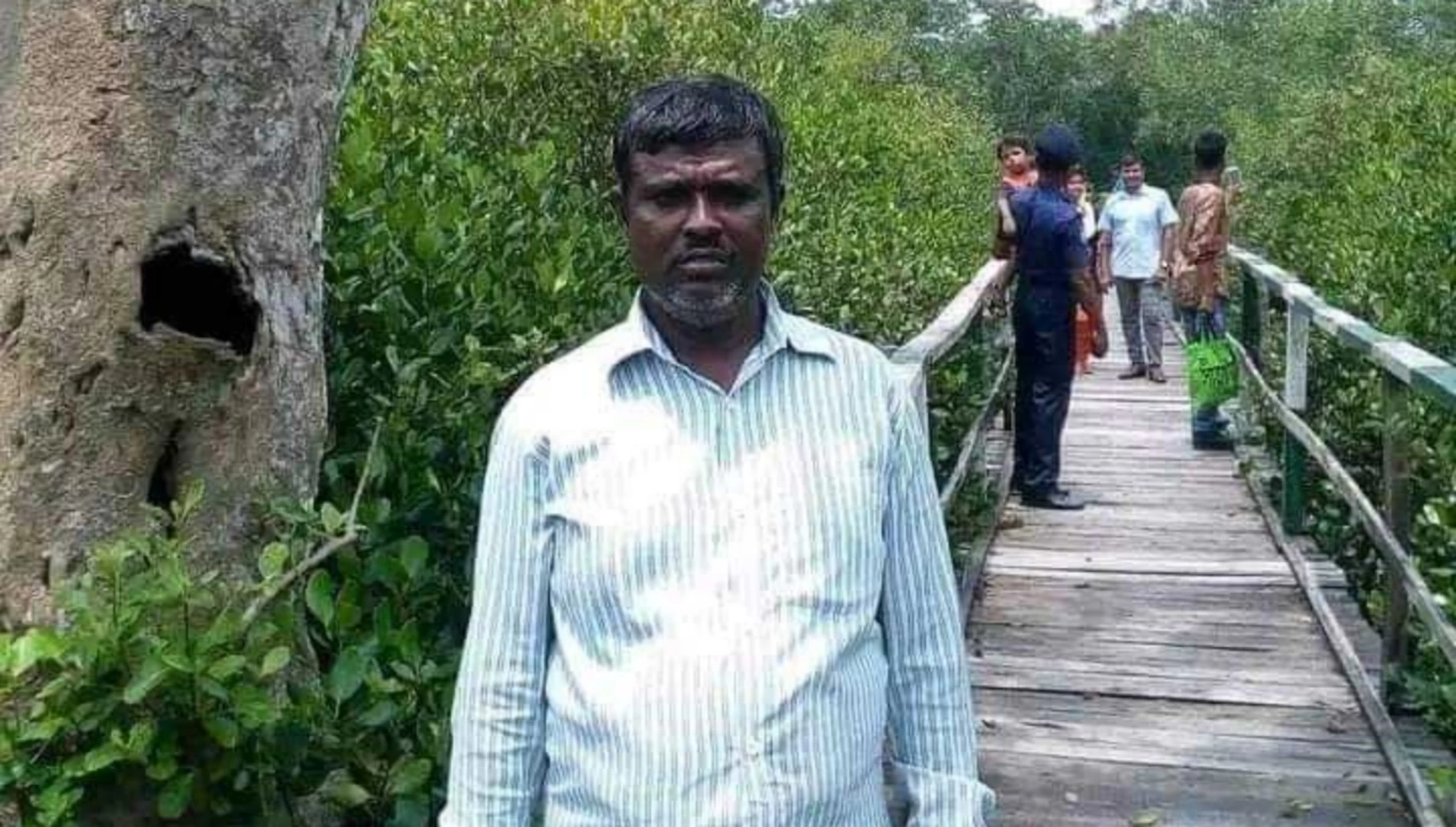 নিহত কৃষকলীগের নেতা আবুল কাশেম।  ছবি: রূপালী বাংলাদেশ